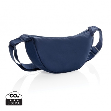 Logo trade advertising products picture of: Crescent AWARE™ RPET half moon sling bag