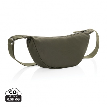 Logotrade promotional item picture of: Crescent AWARE™ RPET half moon sling bag