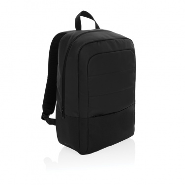 Logo trade promotional items image of: Armond AWARE™ RPET 15.6 inch standard laptop backpack