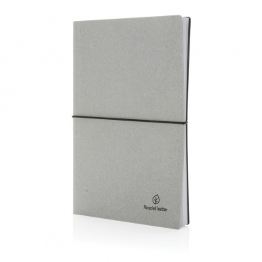 Logotrade corporate gift image of: A5 recycled leather notebook