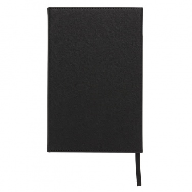 Logo trade promotional giveaway photo of: Swiss Peak deluxe A5 notebook and pen set