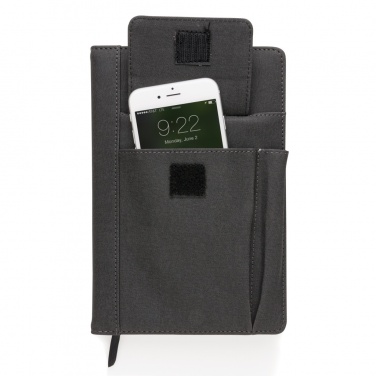 Logotrade promotional gift image of: Notebook with phone pocket