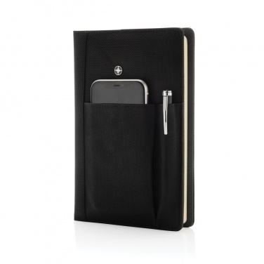Logo trade promotional gift photo of: Refillable notebook and pen set
