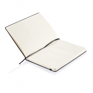 Logotrade advertising products photo of: Deluxe hardcover PU A5 notebook