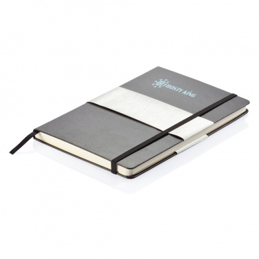 Logotrade promotional products photo of: Deluxe hardcover A5 notebook