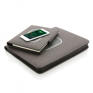 Logotrade promotional product image of: Air 5W wireless charging notebook cover A5
