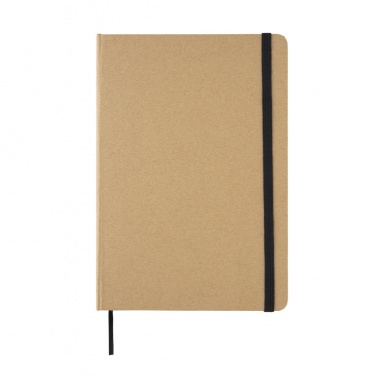 Logo trade corporate gifts image of: A5 kraft notebook