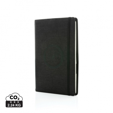 Logotrade advertising product picture of: Air 5W wireless charging refillable journal cover A5