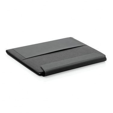 Logotrade promotional merchandise photo of: Fiko 5W wireless charging portfolio A4 with powerbank
