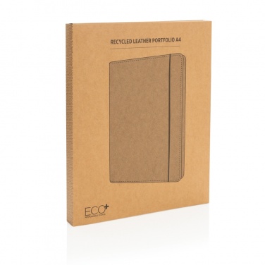 Logotrade promotional product picture of: Recycled leather A4 portfolio