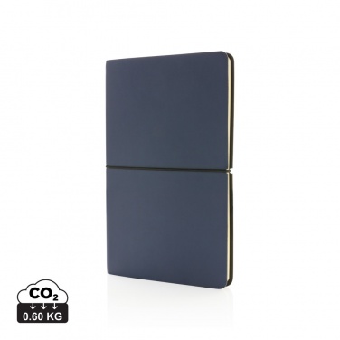 Logotrade promotional products photo of: Modern deluxe softcover A5 notebook
