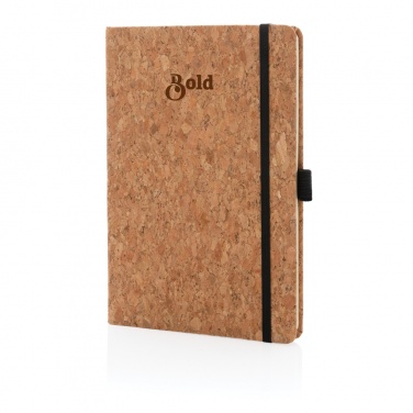 Logotrade promotional products photo of: Cork hardcover notebook A5