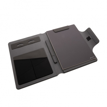 Logotrade promotional merchandise image of: Artic Magnetic 10W wireless charging A4 portfolio
