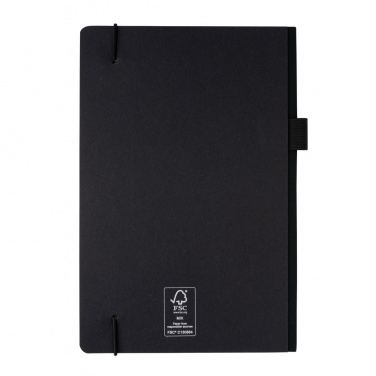 Logotrade promotional gift image of: A5 deluxe kraft hardcover notebook