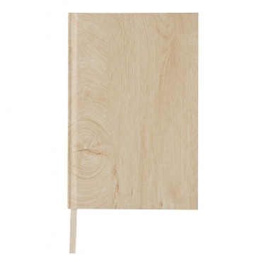 Logotrade promotional item picture of: Kavana wood print A5 notebook