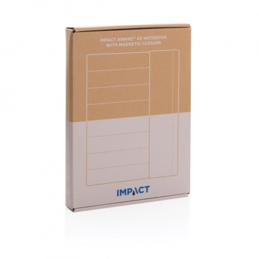 Logotrade promotional products photo of: Impact Aware™ A5 notebook with magnetic closure