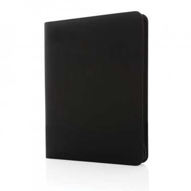 Logo trade business gift photo of: Impact Aware™ deluxe 300D tech portfolio with zipper