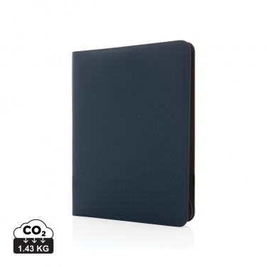Logotrade promotional gift image of: Impact Aware™ deluxe 300D tech portfolio with zipper