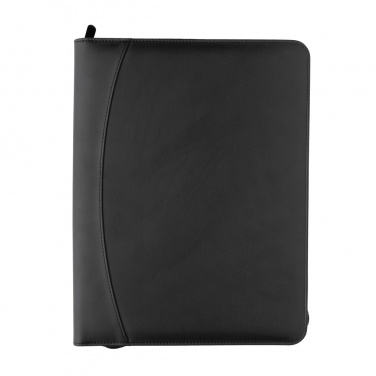 Logo trade promotional products image of: RCS rPU deluxe tech portfolio with zipper