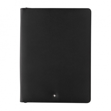 Logotrade advertising products photo of: Swiss Peak Heritage RCS rPU A4 portfolio with zipper