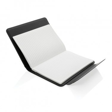 Logo trade promotional giveaways image of: Swiss Peak Heritage RCS rPU A5 stone paper portfolio
