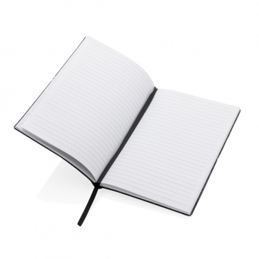 Logo trade corporate gifts picture of: GRS certified recycled felt A5 softcover notebook