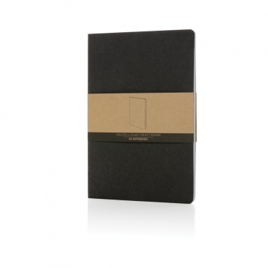 Logotrade corporate gifts photo of: Salton A5 GRS certified recycled paper notebook