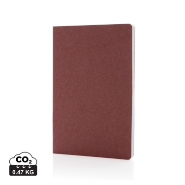 Logo trade promotional products picture of: Salton A5 GRS certified recycled paper notebook