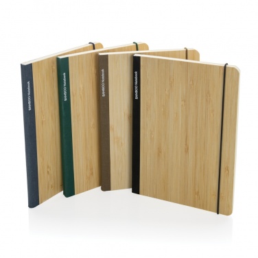 Logotrade promotional products photo of: Scribe bamboo A5 Notebook
