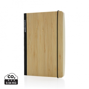 Logo trade promotional items picture of: Scribe bamboo A5 Notebook
