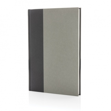 Logo trade advertising product photo of: Words GRS certified RPET & Kraft A5 notebook