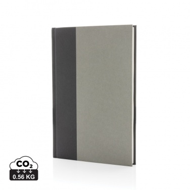 Logotrade business gift image of: Words GRS certified RPET & Kraft A5 notebook