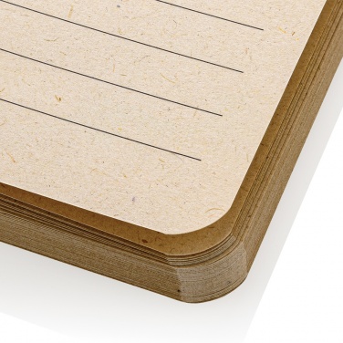Logotrade promotional product image of: Stylo Sugarcane paper A5 Notebook