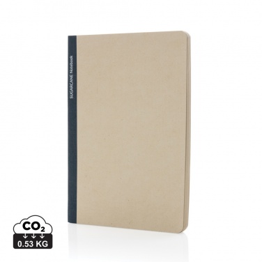 Logo trade corporate gifts picture of: Stylo Sugarcane paper A5 Notebook