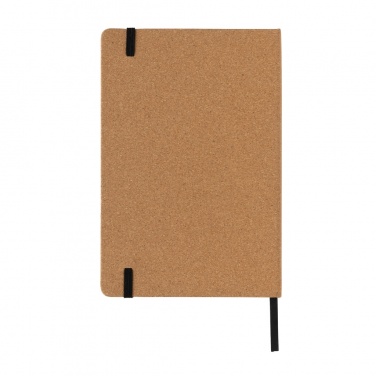 Logotrade promotional giveaway image of: Stoneleaf A5 cork and stonepaper notebook