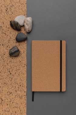 Logotrade promotional items photo of: Stoneleaf A5 cork and stonepaper notebook