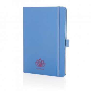 Logo trade promotional gifts image of: Sam A5 RCS certified bonded leather classic notebook