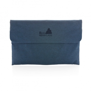 Logo trade promotional giveaways image of: Magnetic closing 15.6" Laptop sleeve PVC free