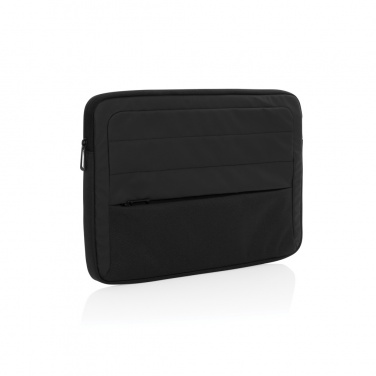 Logo trade corporate gifts image of: Armond AWARE™ RPET 15.6 inch laptop sleeve