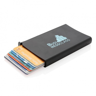Logo trade advertising product photo of: Standard aluminium RFID cardholder