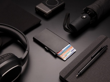 Logo trade promotional product photo of: Standard aluminium RFID cardholder