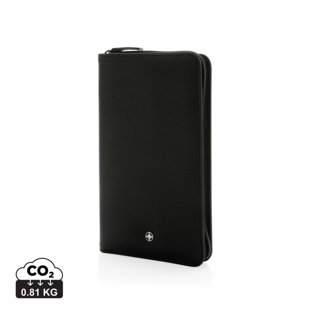 Logo trade corporate gift photo of: Swiss Peak Heritage RCS rPU RFID travel wallet