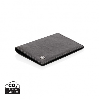 Logo trade business gifts image of: RFID anti-skimming passport holder