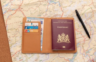 Logotrade advertising product picture of: Cork secure RFID passport cover
