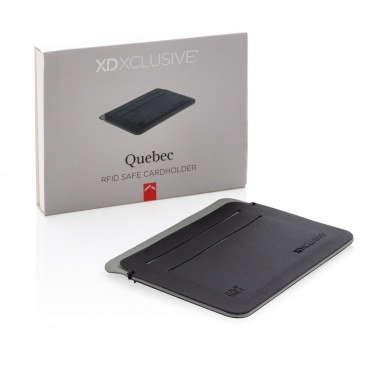 Logo trade promotional products picture of: Quebec RFID safe cardholder