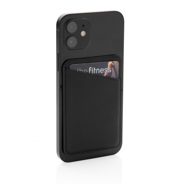 Logo trade promotional giveaway photo of: Magnetic phone card holder