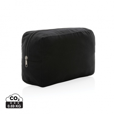 Logo trade advertising product photo of: Impact Aware™ 285 gsm rcanvas toiletry bag undyed