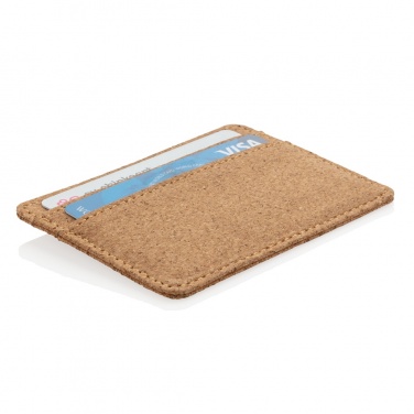 Logotrade promotional item picture of: Cork secure RFID slim wallet