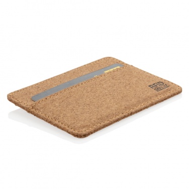 Logotrade promotional product picture of: Cork secure RFID slim wallet