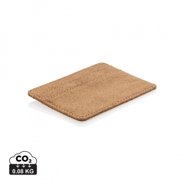 Logo trade business gift photo of: Cork secure RFID slim wallet